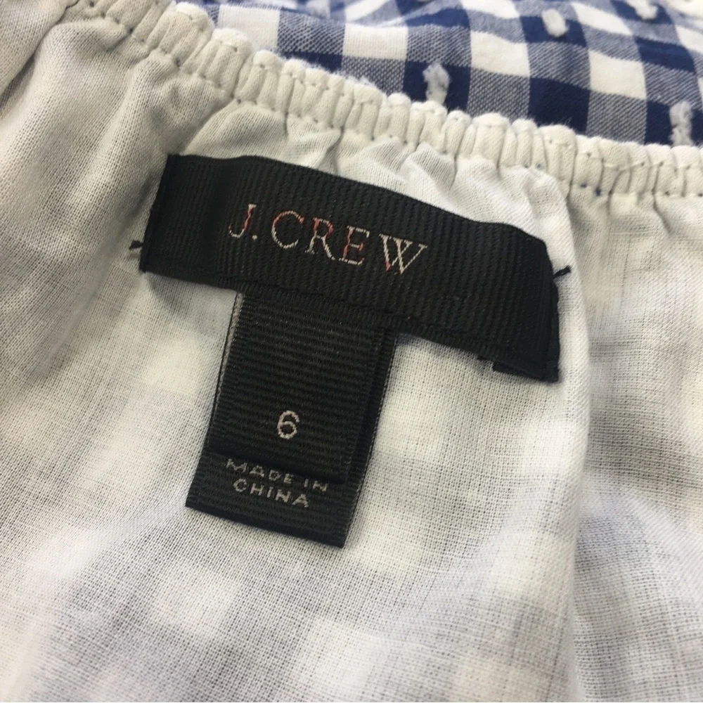 J. Crew crew gingham